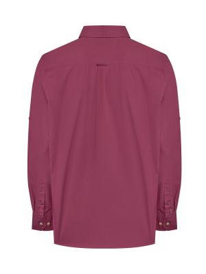 Imagen 2 del producto Camisa Algodón Orgánico Hombre Galiton Burdeo Rockford