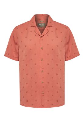 Camisa Tencel Hombre Tencelpri Rojo