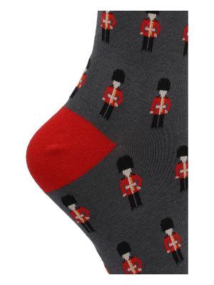 Imagen 2 del producto Calcetín Algodón Mujer C England Gris