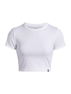 Polera Manga Corta Lifestyle  mujer Rival Rib Baby blanco