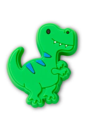 Jibbitz Crocs Dinosaurio Rex Verde