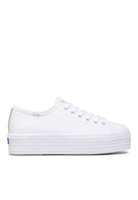 Zapatilla Mujer Triple Up Canvas Blanco