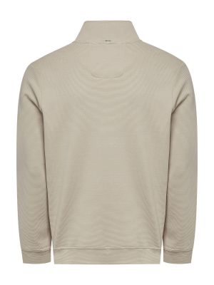 Imagen 2 del producto Polerón Algodón Pima Hombre Rimistripe Beige