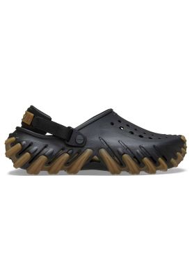 Zueco Crocs Hombre Echo Clog Negro Con Café