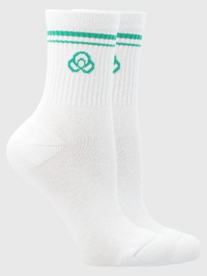 Pack 2 Calcetin Mujer Quarter Blanco