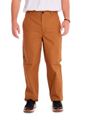 Pantalón Hombre Relaxed Twill Utility Pant Café
