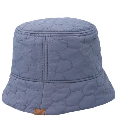 Gorro Bucket Nylon Reciclado Unisex Quilt Azul