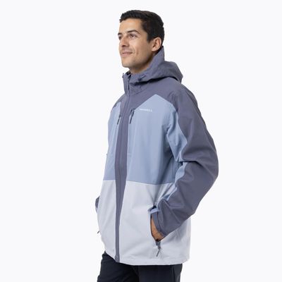 Imagen 2 del producto Impermeable Hombre Arkaon Hardshell Celeste