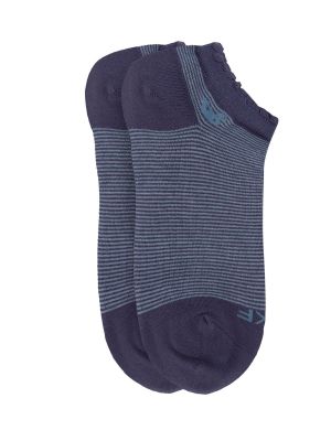 Imagen 2 del producto Calcetin Bambú Mujer Ped St Lines Azul