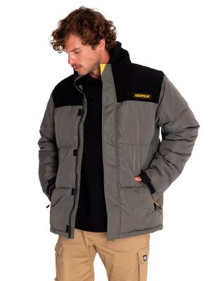 Parka Hombre Heavyweight Insulated Puffer Gris