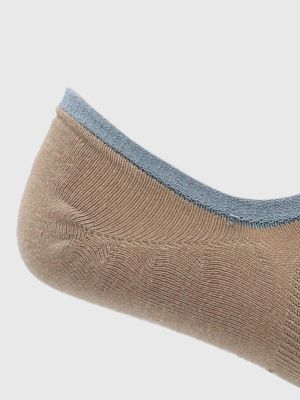 Imagen 2 del producto Calcetín Algodón Hombre Inv Plain Beige/Crudo