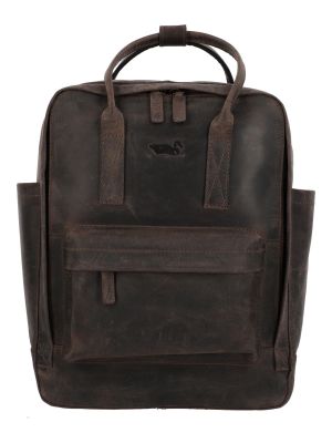 Mochila Cuero Unisex Ks Benoni Back Café