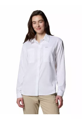 Blusa Mujer Silver Ridge Utility Blanco