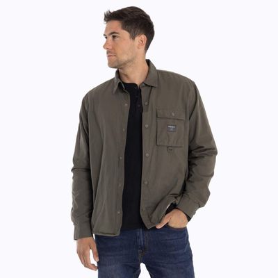 Chaqueta Sobrecamisa Hombre Carson Oversh Café Merrell