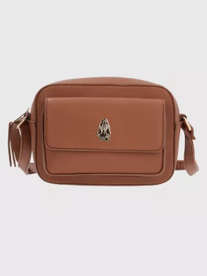 Imagen 1 del producto Cartera Ecocuero Café Dogan Cross Mujer