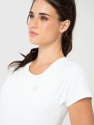 Imagen 2 del producto Polera Mujer Round Neck Aloe Blanca 