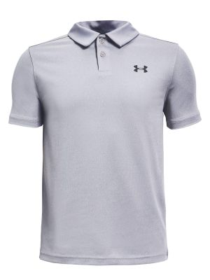 Polo UA Performance para niño Gris