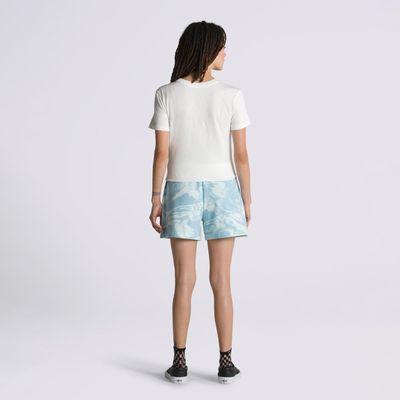 Imagen 2 del producto Short Marble Print Short Celeste Mujer