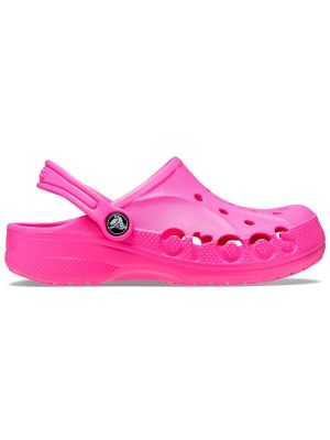 Zueco Crocs Niña Pequeña Baya Clog T Rosado Eléctrico