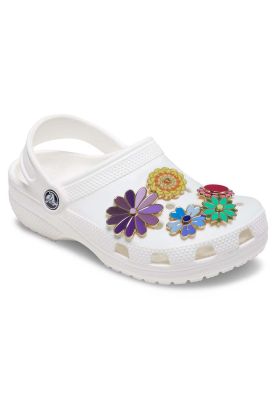 Imagen 2 del producto Jibbitz Crocs Pack De 5 Estilos Florales Blanco
