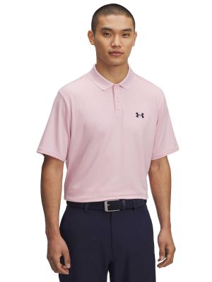Polera Manga Corta Matchplay Hombre Rosa