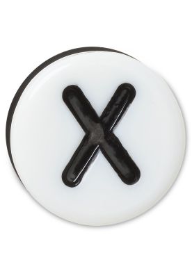 Imagen 1 del producto Jibbitz Crocs X Pequeña Carta de Amistad Blanco