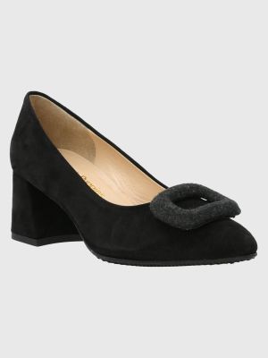 Zapato Cuero Mujer Alonza Negro