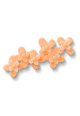 Jibbitz Crocs Flores Naranjas Naranja