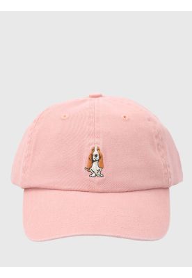 Gorro Algodon Organico Rosado Dog Niña