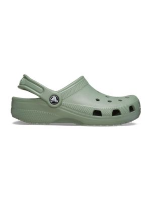 Zueco Crocs Niño Classic Clog K Verde Militar