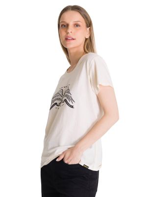 Imagen 2 del producto Polera Manga Corta Mujer Crew Diseño Blanco