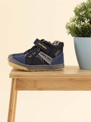 Imagen 2 del producto Botin Cuero Yorktown Niño Azul