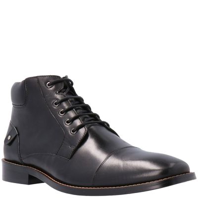 Botin Cuero Hombre Tango Negro
