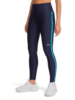 Calza Training para mujer Tech Wordmark Tape azul