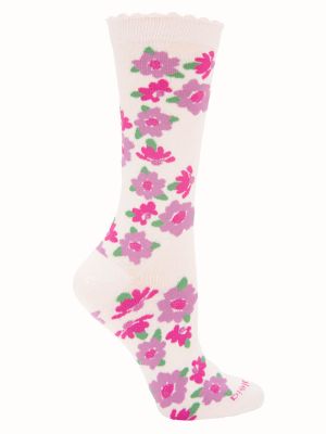 Calcetín Algodón Mujer C St Flori Beige