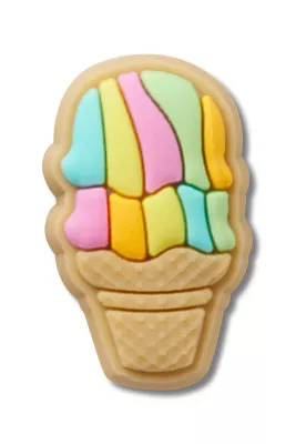 Imagen 1 del producto Jibbitz Helado Arco Iris Café