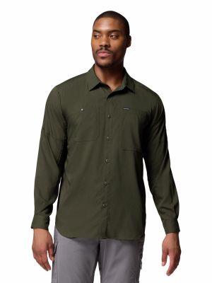Camisa Manga Larga Hombre Silver Ridge Verde