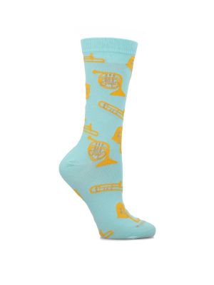 Imagen 2 del producto Calcetín Algodón Mujer Diff Trompet Celeste