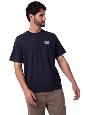 Imagen 2 del producto Polera Manga Corta Hombre Small Logo Azul