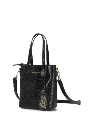 Imagen 2 del producto Cartera Mujer Croco Cross Negro