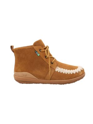 Botín Cuero Mujer Setty Café