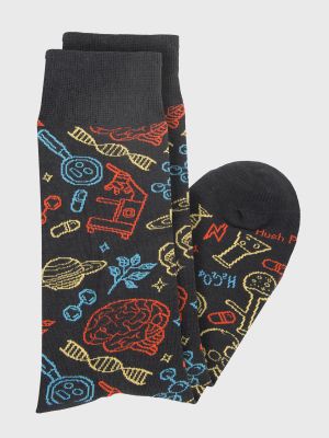 Imagen 2 del producto Calcetin Algodón Hombre C Science Gris