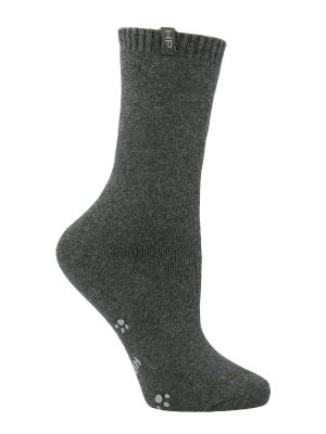 Calcetín Algodón Niño Heavy Plain Gris