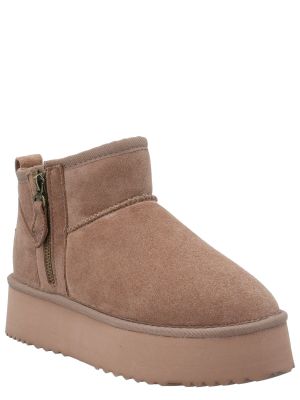 Botín Mujer Freeze Cognac