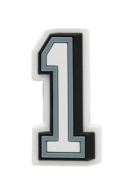 Jibbitz Crocs Número 1 Blanco