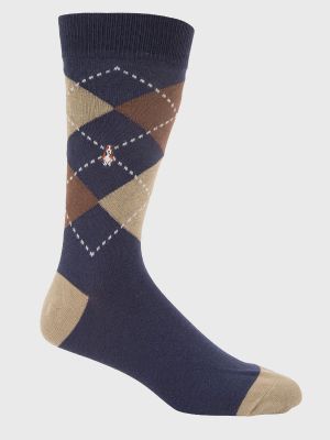 Calcetin Algodón Hombre C Diamond Azul