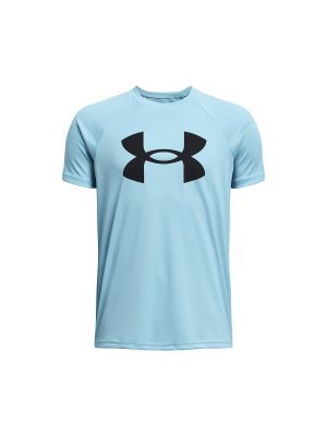 Polera Big Logo UA Tech niño Azul