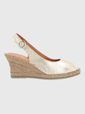 Imagen 2 del producto Sandalia Cuero Mujer Tope Metalizada