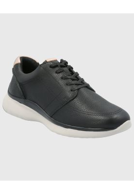 Zapatilla Cuero Mujer Goss Negro