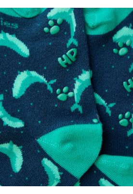 Imagen 2 del producto Calcetin Azul Oscuro Whale Niño